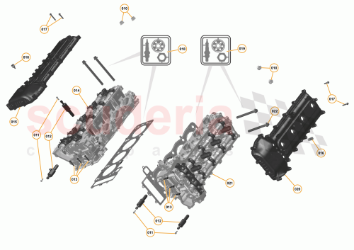 Part Diagram for McLaren 11F1559CP