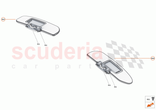 Part Diagram for McLaren 14NB900CP