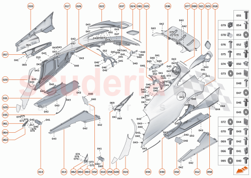 Part Diagram for McLaren 14AB333CP