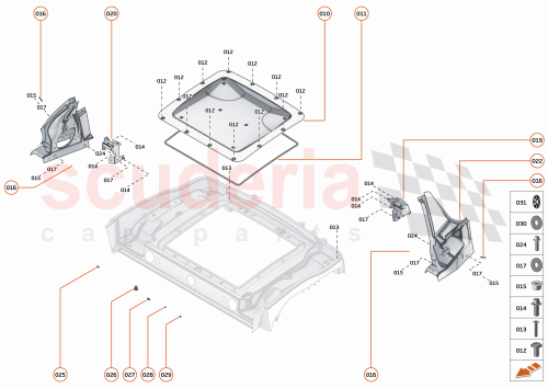 Part Diagram for McLaren 00RA242