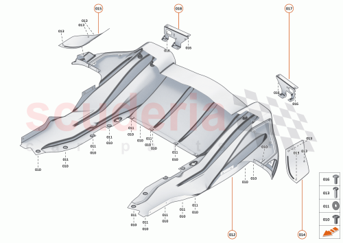 Part Diagram for McLaren 00RA584