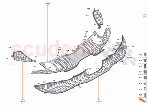 Part Diagram for McLaren 14AB884RP