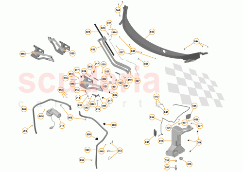 Part Diagram for McLaren 11A3896CP