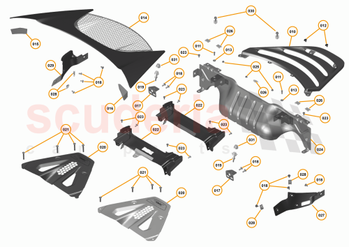 Part Diagram for McLaren 14AB164CP