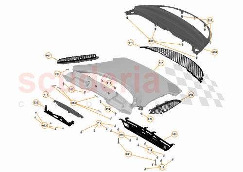 Part Diagram for McLaren 13A6972GP