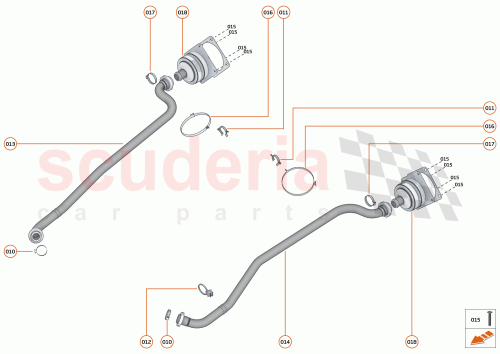 Part Diagram for McLaren 13HA002LP