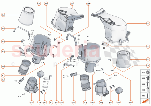 Part Diagram for McLaren 15FA193CP