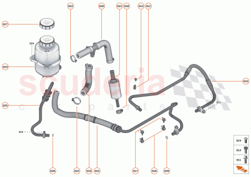 Part Diagram for McLaren 00RA116