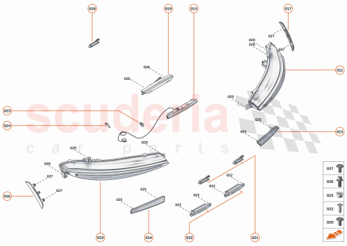 Part Diagram for McLaren 14AB796RP