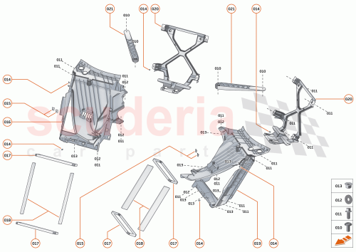 Part Diagram for McLaren 11AA036CP