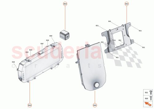 Part Diagram for McLaren 26MA341SP