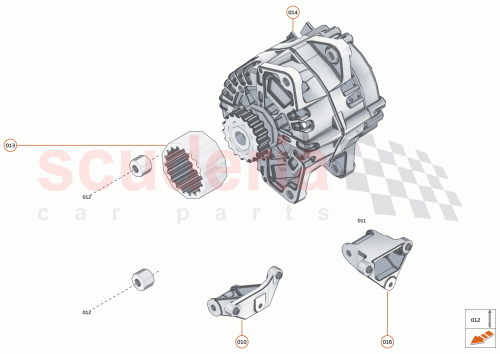 Part Diagram for McLaren 11F0389CP