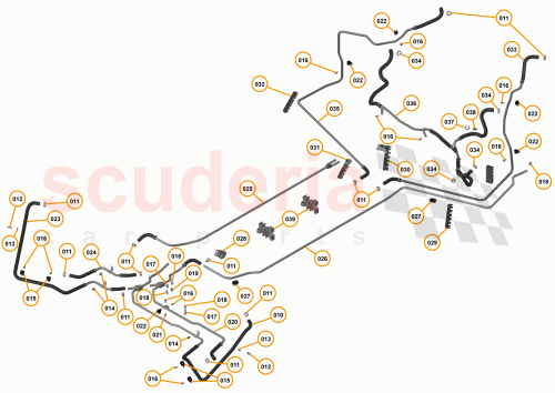 Part Diagram for McLaren 14LA036CP