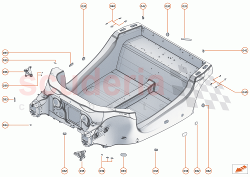 Part Diagram for McLaren 11A8808RP