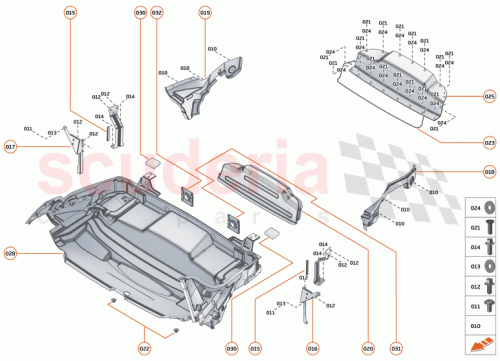 Part Diagram for McLaren 11A5307SP
