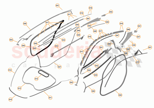 Part Diagram for McLaren 13A7037CP