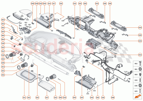 Part Diagram for McLaren 16MA406CP