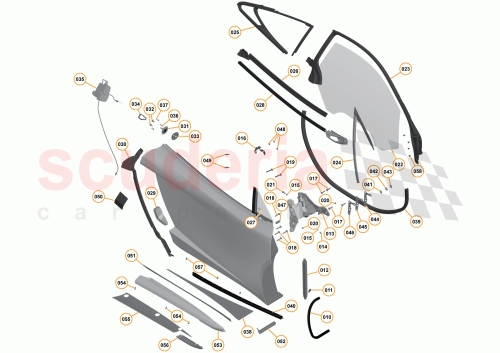 Part Diagram for McLaren 11A4898CP