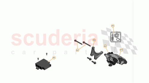 Part Diagram for McLaren 11C0054CP