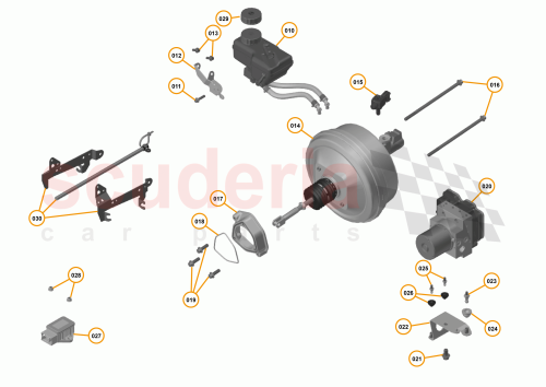Part Diagram for McLaren 14CA095CP