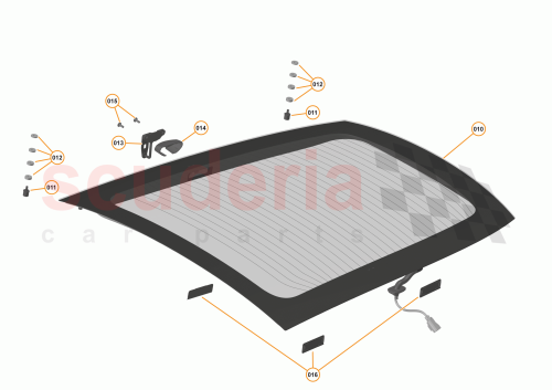 Part Diagram for McLaren 11A4020SP