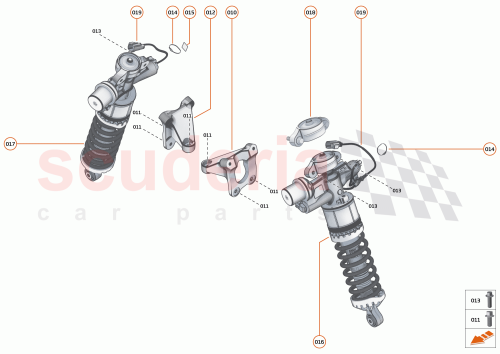 Part Diagram for McLaren 00RL009