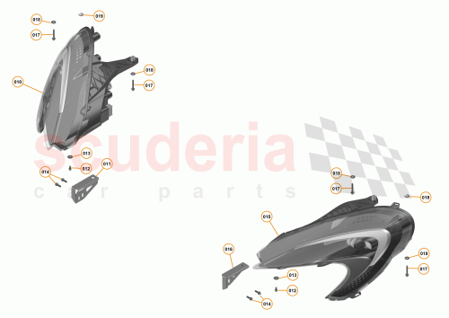 Part Diagram for McLaren 11A6873CP