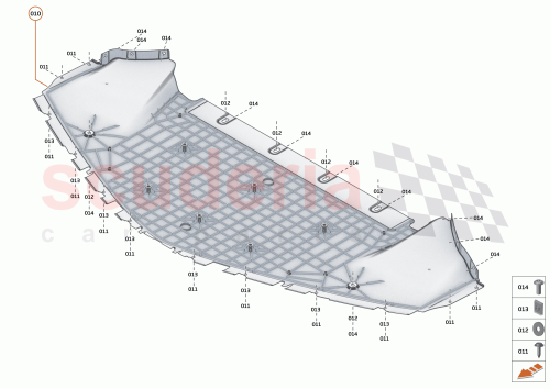 Part Diagram for McLaren 00RB006