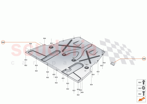 Part Diagram for McLaren 14AD383CP
