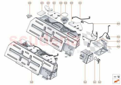 Part Diagram for McLaren 00RB147