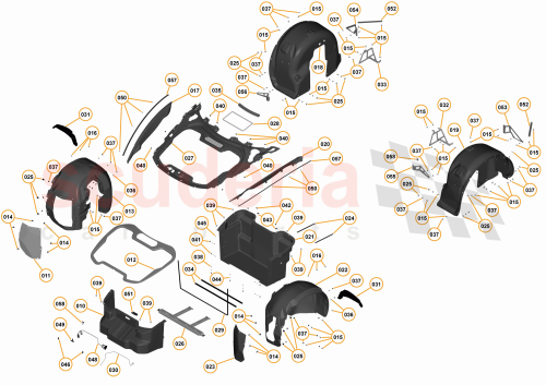Part Diagram for McLaren 11A6624CP