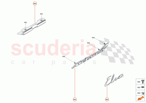 Part Diagram for McLaren 23AD138CP