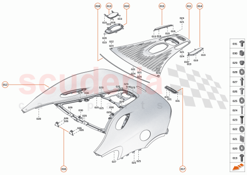 Part Diagram for McLaren 00RG049