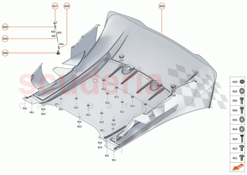 Part Diagram for McLaren 15AC583CP