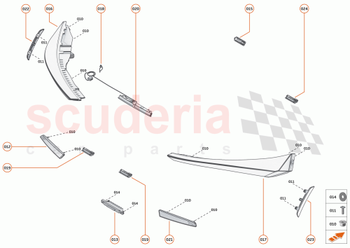Part Diagram for McLaren 22AA938GP