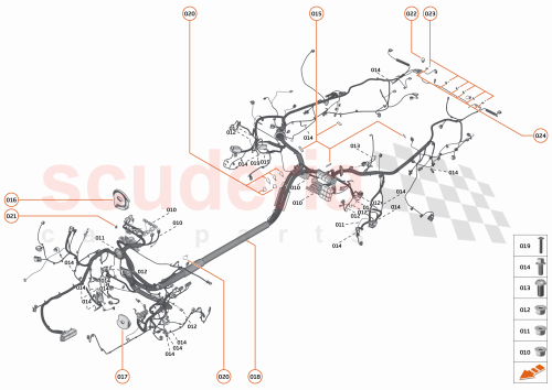 Part Diagram for McLaren 15MA012RP