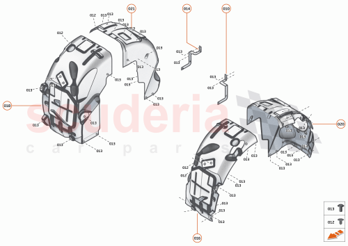 Part Diagram for McLaren 13AC107RP