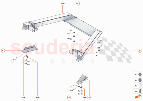 Part Diagram for McLaren 00RA575