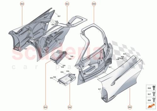 Part Diagram for McLaren 23AA138CP