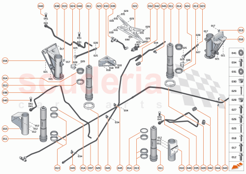 Part Diagram for McLaren 15CA036RP
