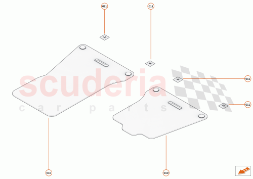 Part Diagram for McLaren 22NA999GP
