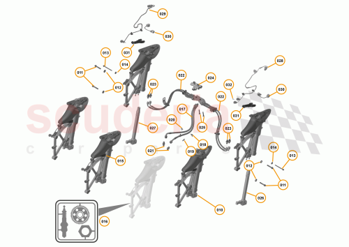 Part Diagram for McLaren 11A4537CP