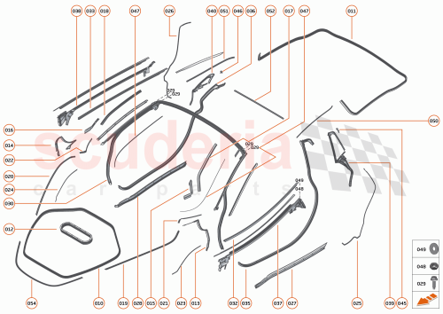 Part Diagram for McLaren 14AD358CP