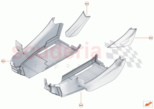 Part Diagram for McLaren 14NA655MP