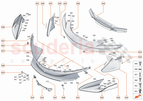 Part Diagram for McLaren 13AA727CP