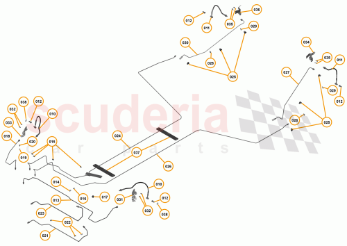 Part Diagram for McLaren 14CA012CP