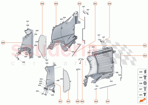 Part Diagram for McLaren 14AA221SP