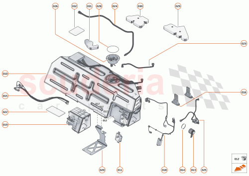 Part Diagram for McLaren 15KA002CP