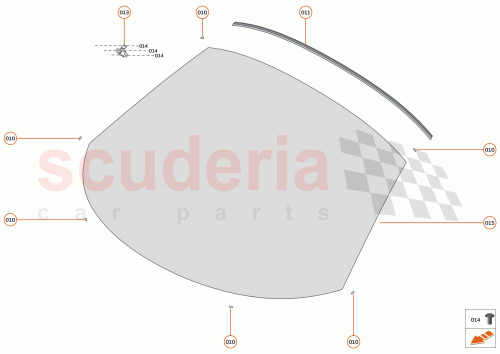 Part Diagram for McLaren 15AC350CP