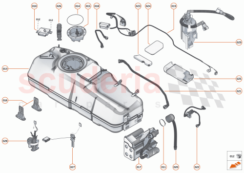 Part Diagram for McLaren 00RB147